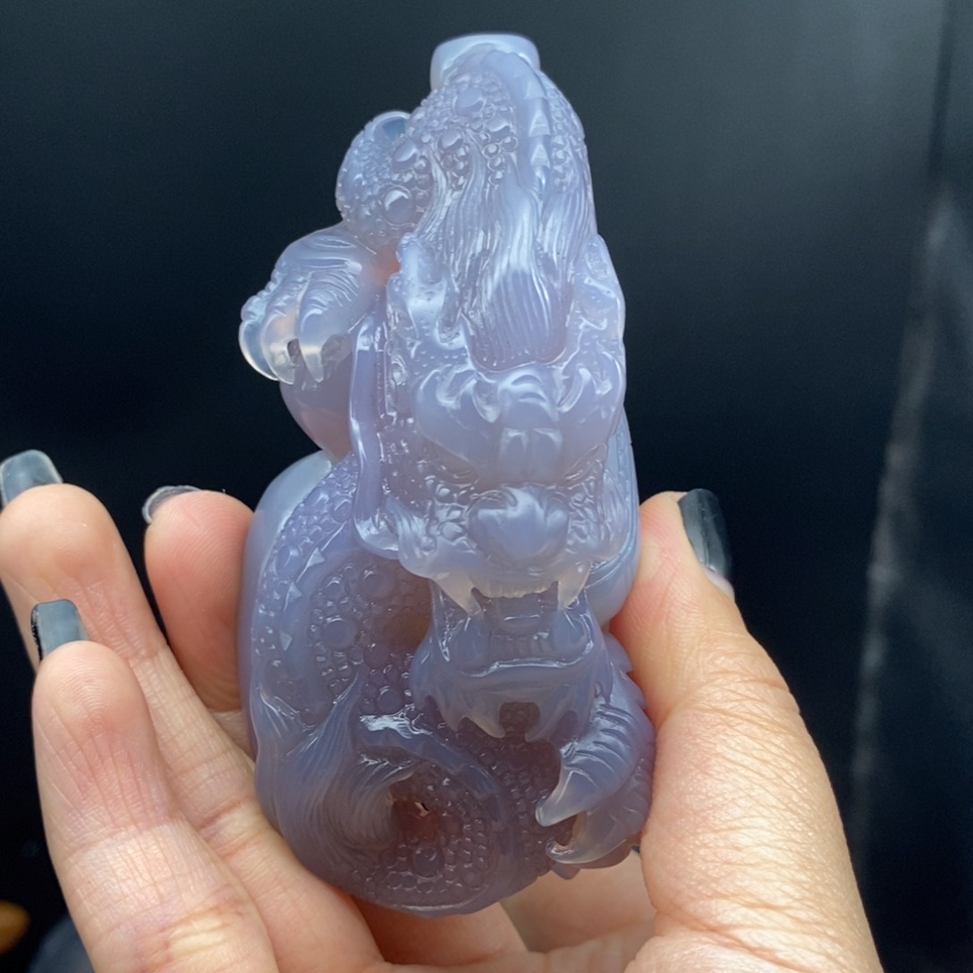 玛瑙/玉髓吊坠(不含链)未镶嵌会***?