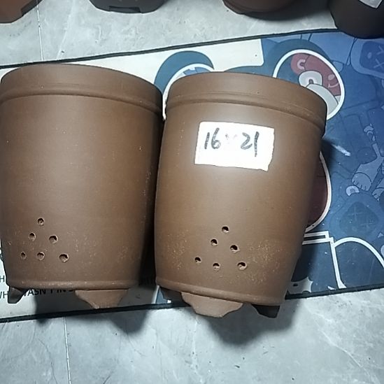 紫砂三线紫泥两个