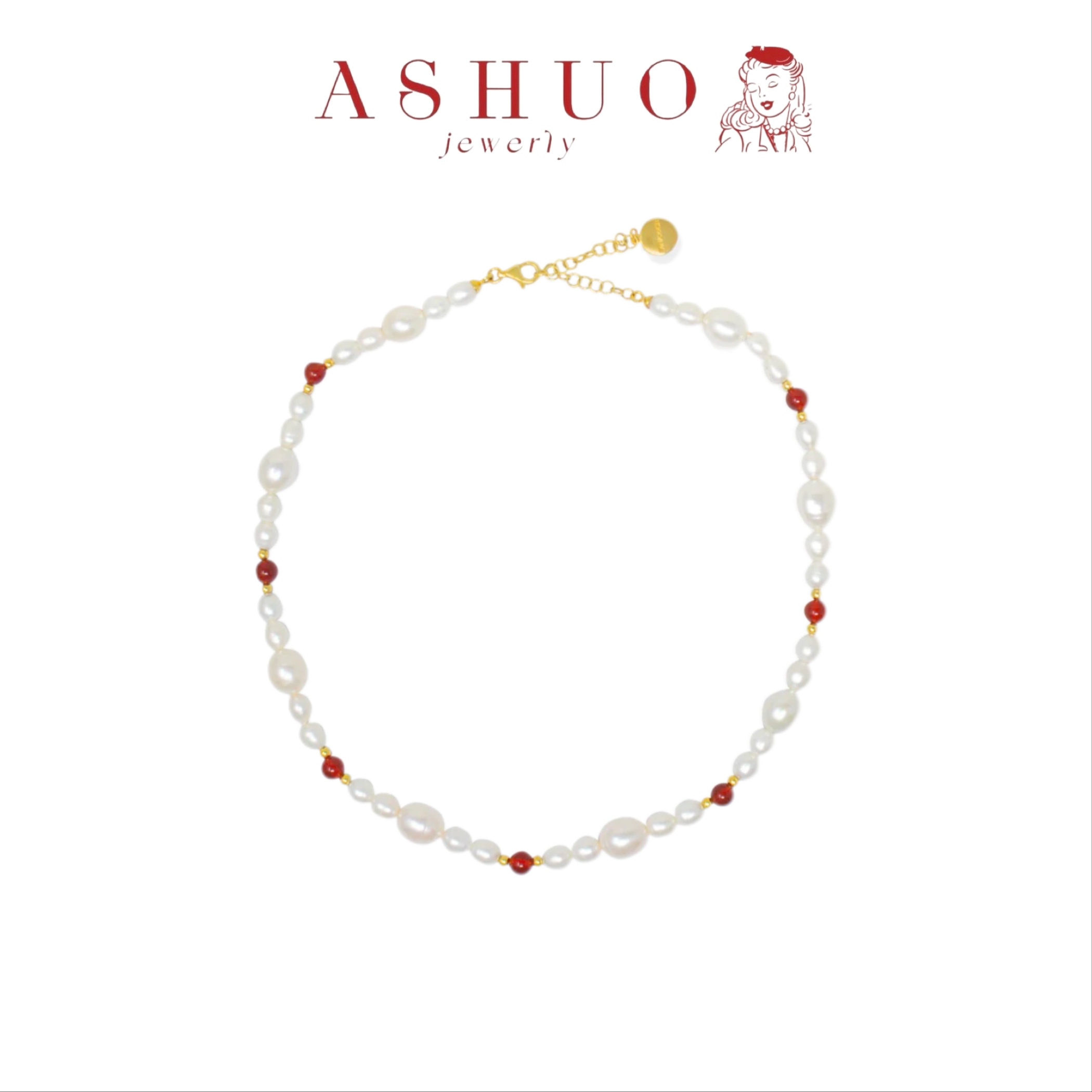 铜合金项链 Vintouch   as10838