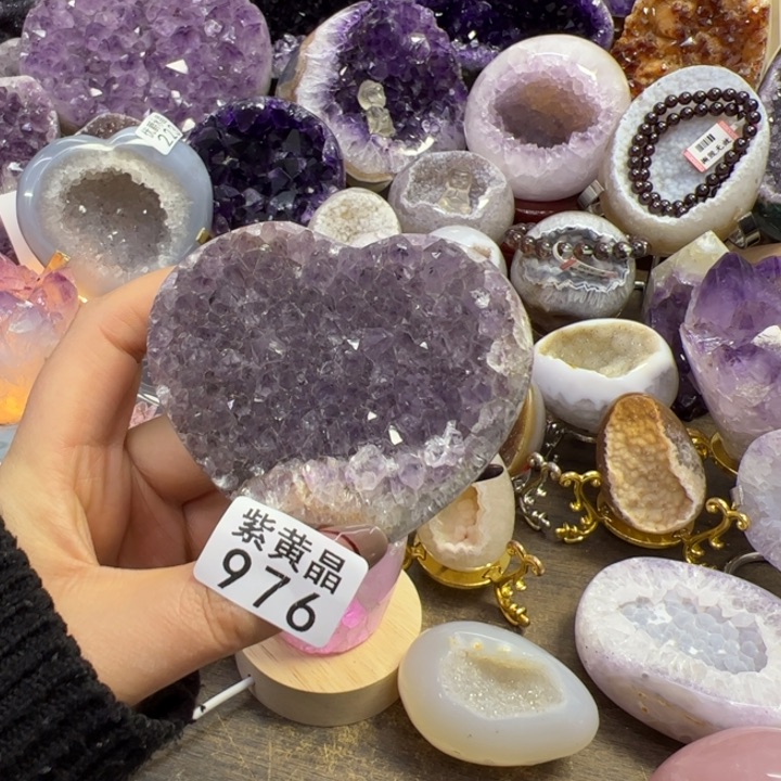 未镶嵌大型摆件（非配饰）紫晶976