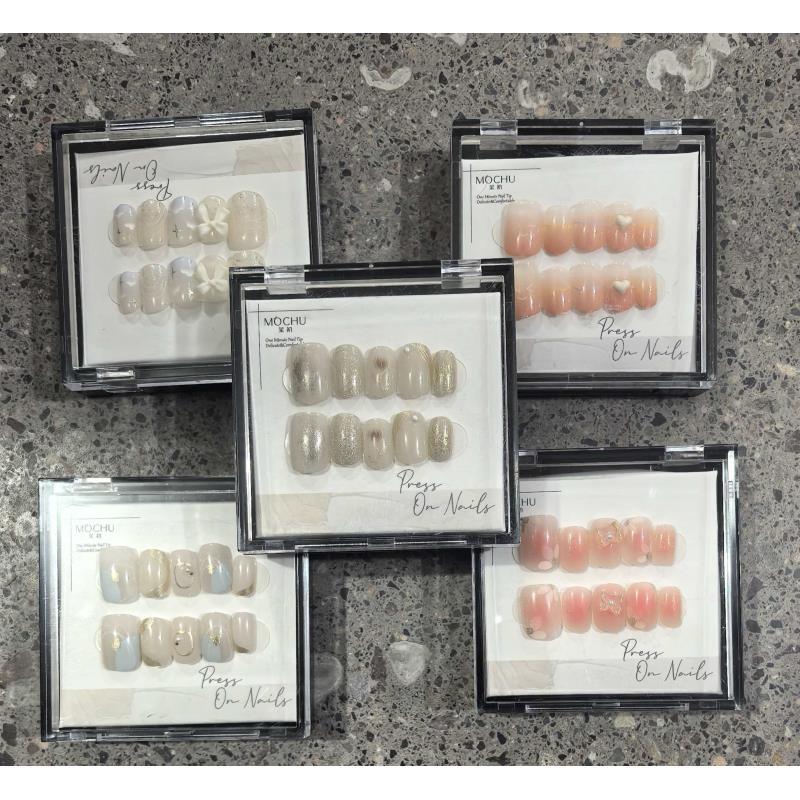 穿戴甲法式美甲盒装可拆卸【以直播间展示为主】