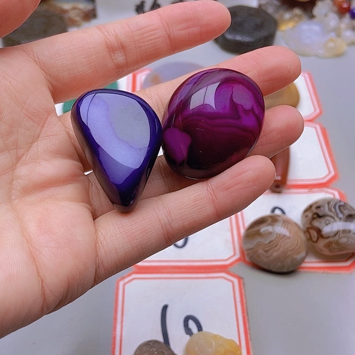 【闪购商品】未镶嵌玛瑙/玉髓珠宝半成品胖*雪