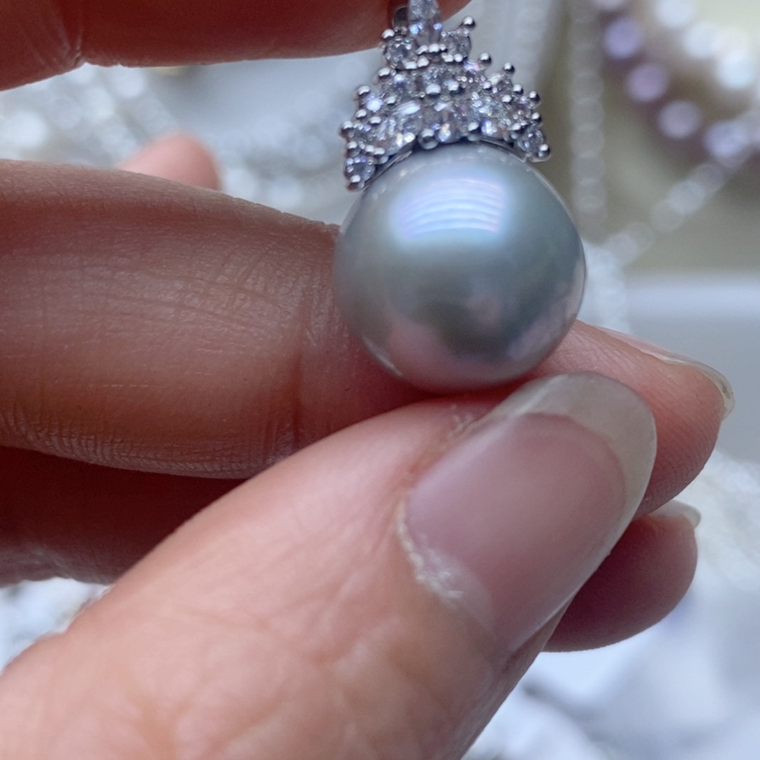 未镶嵌吊坠淡水珍珠