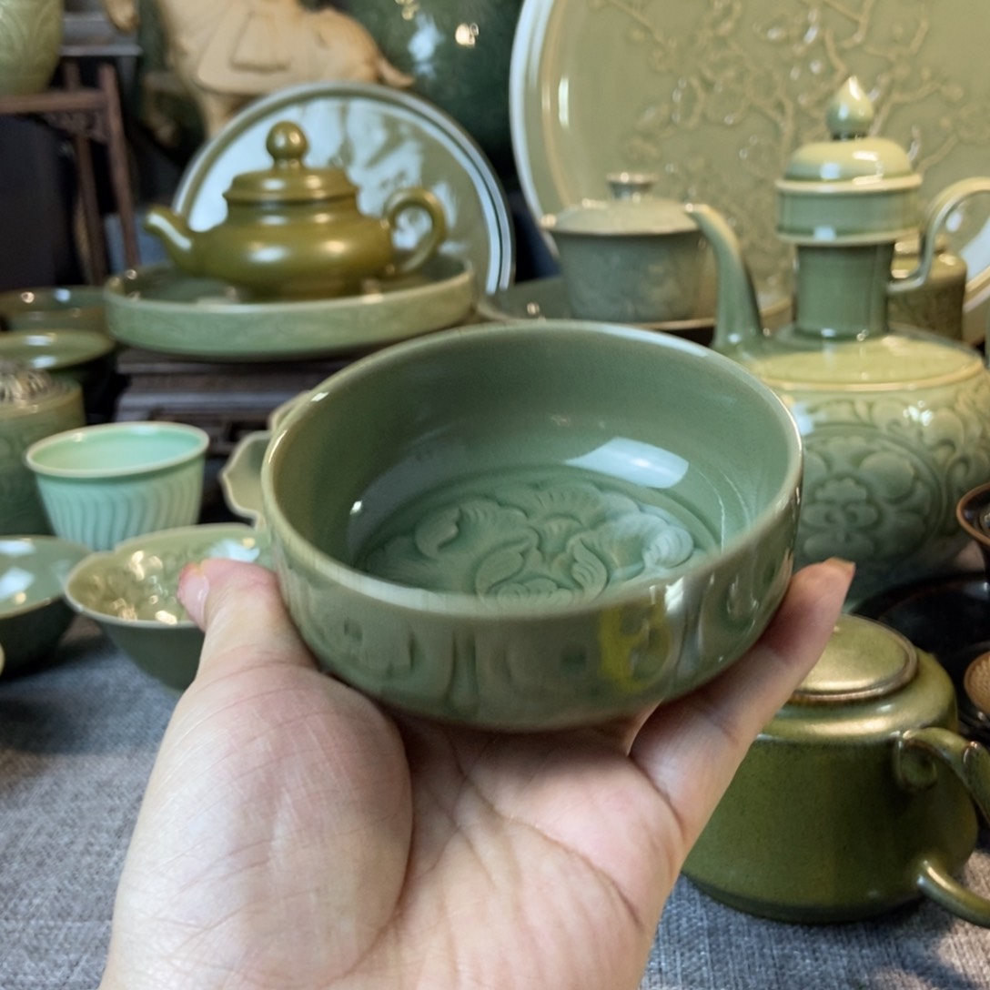 耀州窑耀州窑福利款手工主人杯