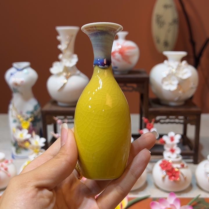 景德镇陶瓷手工精致陶瓷摆件