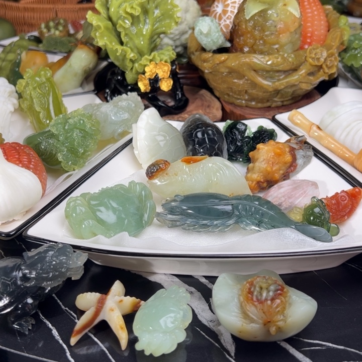 寿***寿蛇纹石玉未镶嵌珠宝半成品