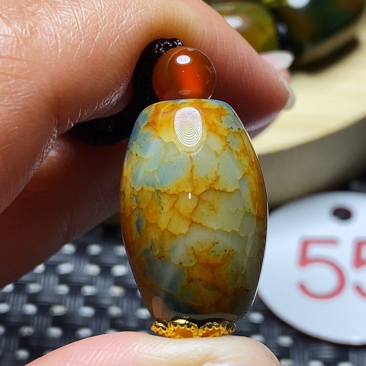 标***爷玛瑙/玉髓未镶嵌颈饰