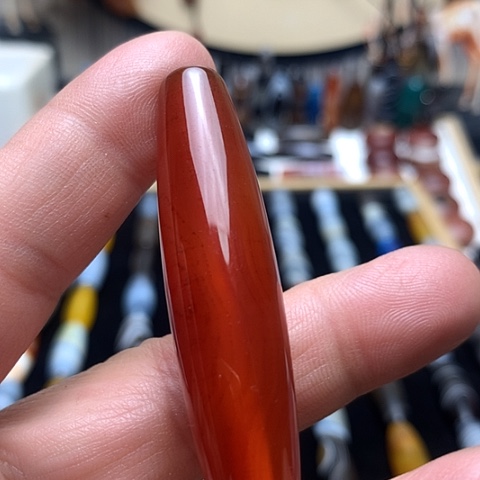 玛瑙/玉髓颈饰合金