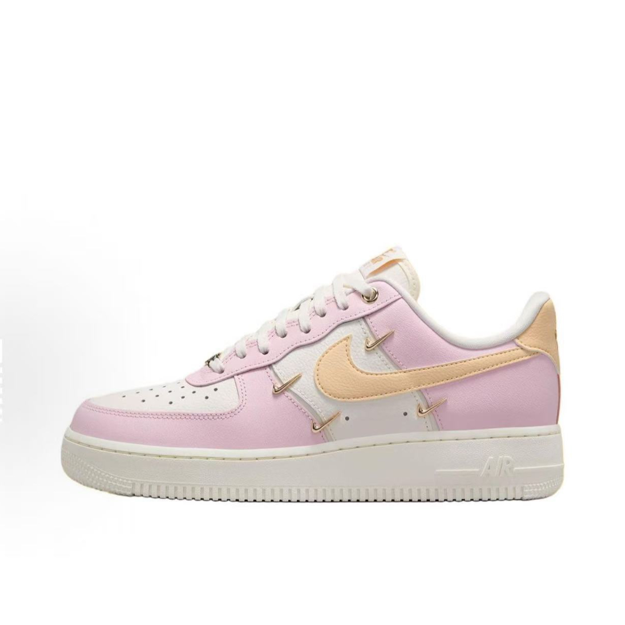 NIKE/耐克 Air Force 1  LOW 舒适百搭  低帮粉白空军 IB2574-600