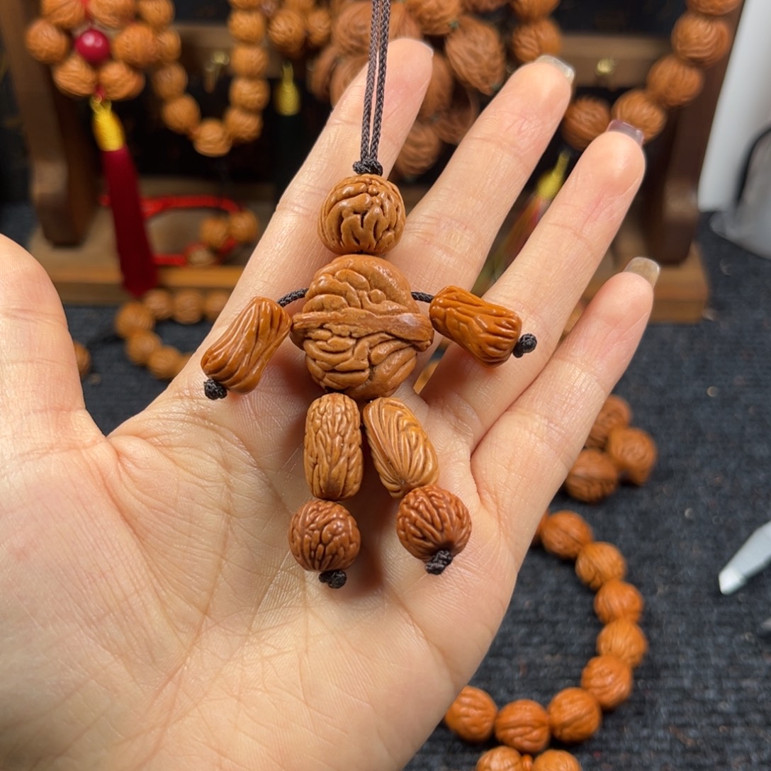 桃核吊坠桃枭挂件L2