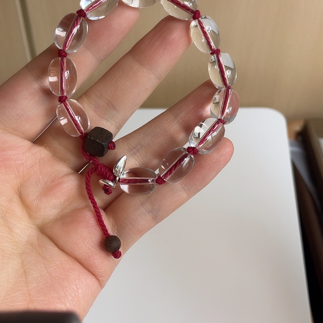 未镶嵌手串水晶手串新年款大豆珠