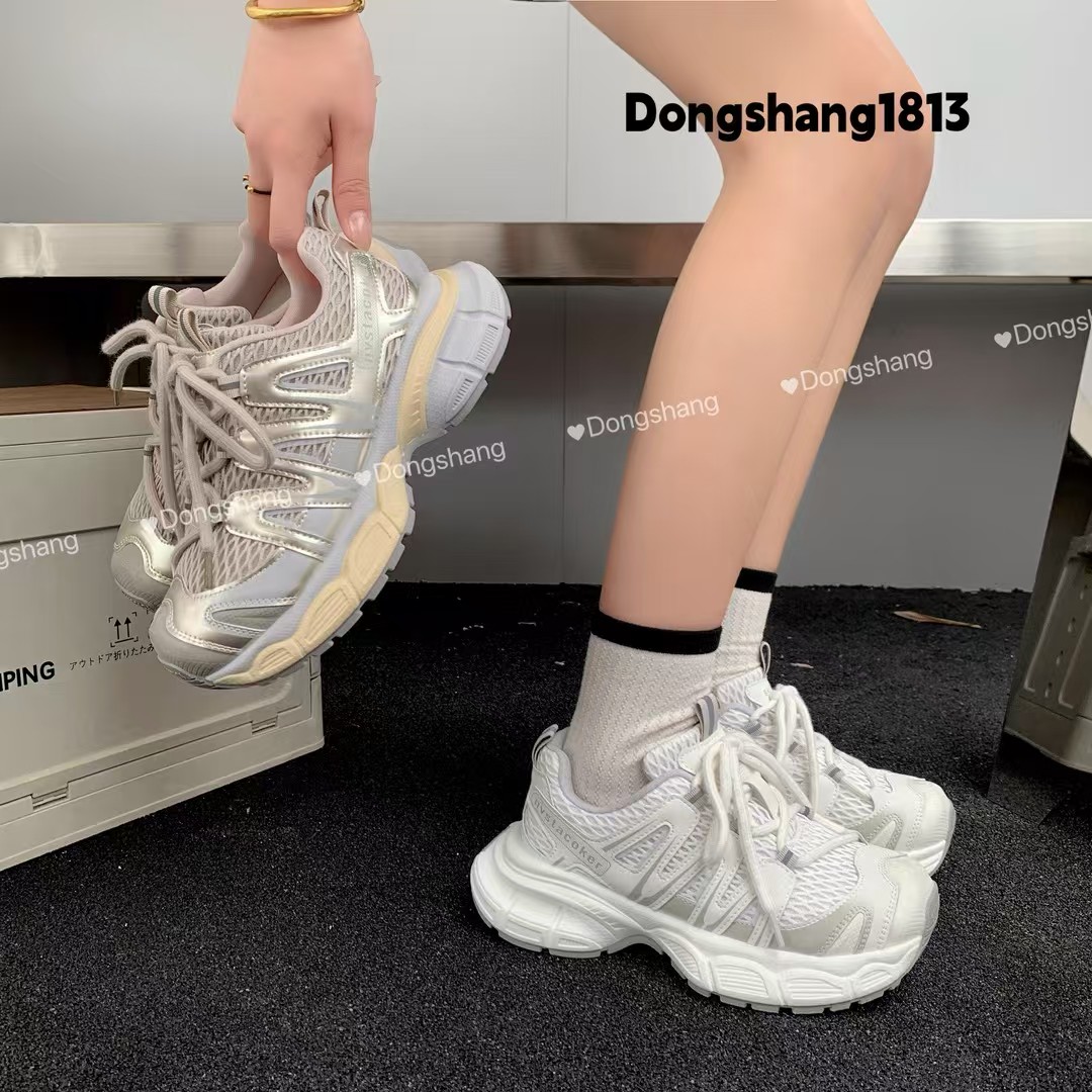 女款ins休闲鞋韩版老爹鞋网面女鞋运动鞋潮流百搭  1813