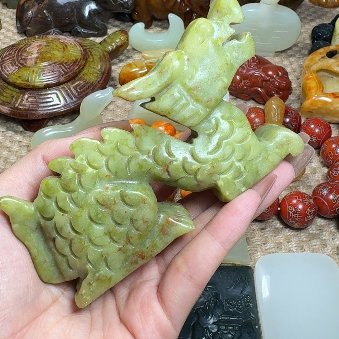 白玉菩提吊坠挂件