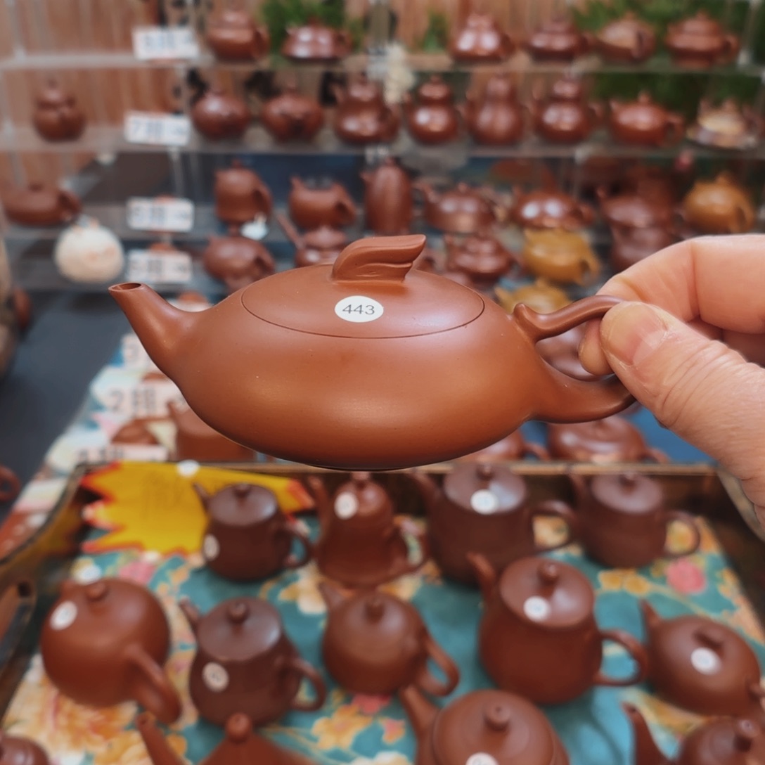 朱泥茶壶朱泥茶壶微瑕100C