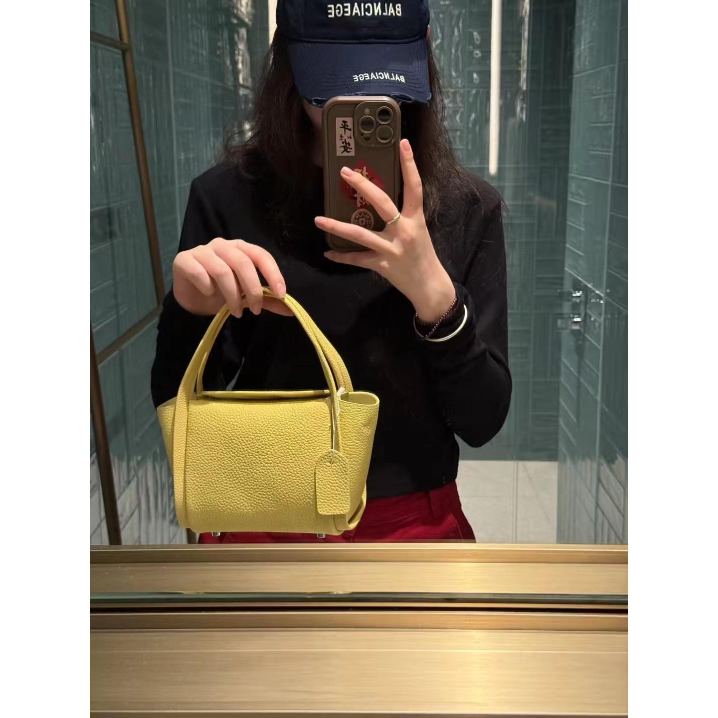 88021黄色 【清货微瑕】新款时尚轻奢百搭气质女包