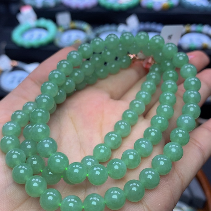 翡翠手链未镶嵌翡翠