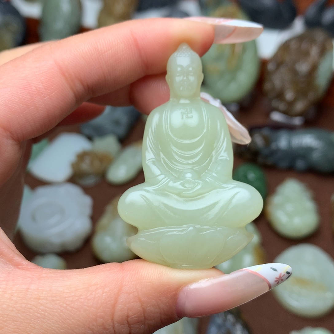 和田玉挂件未镶嵌