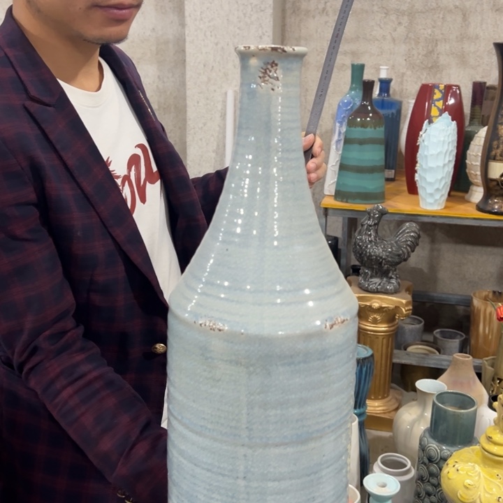 瓶高度47厘米口径5厘米微瑕捡漏