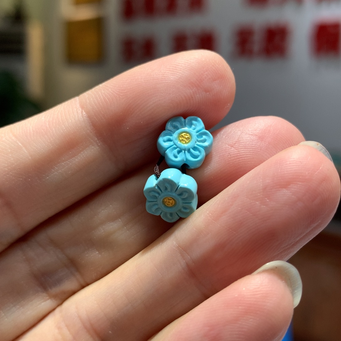 绿松石未镶嵌配饰