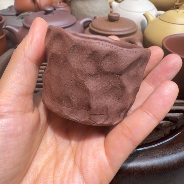 紫砂茶案紫泥无添加80cc