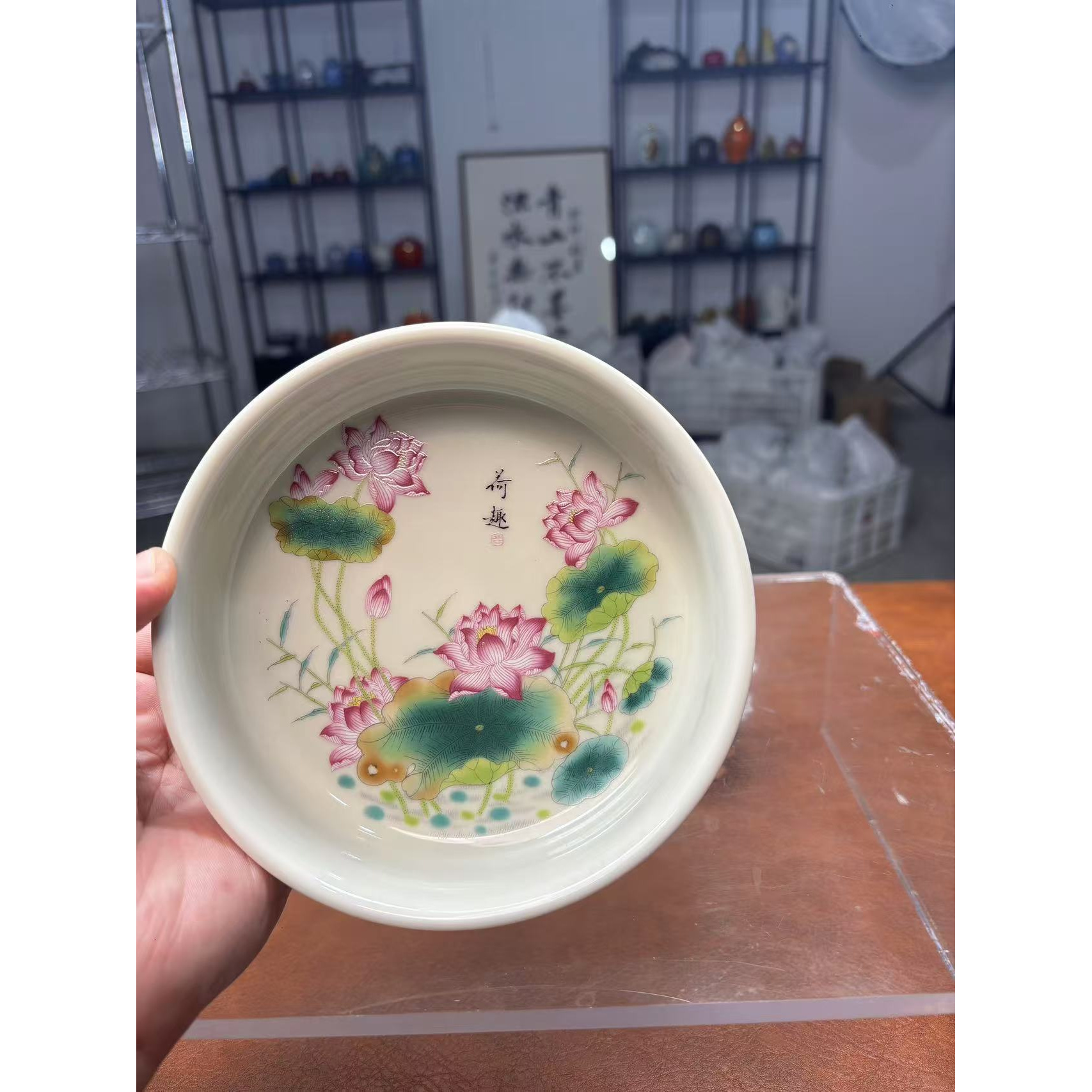 荷趣荷花茶承592荷趣荷花茶承592