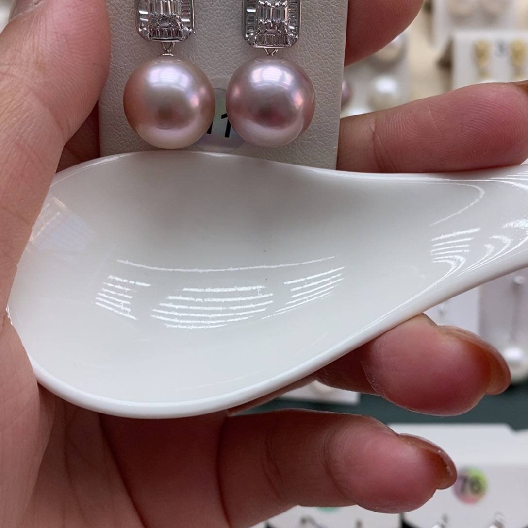 夏***风淡水珍珠颈饰银S925镶嵌