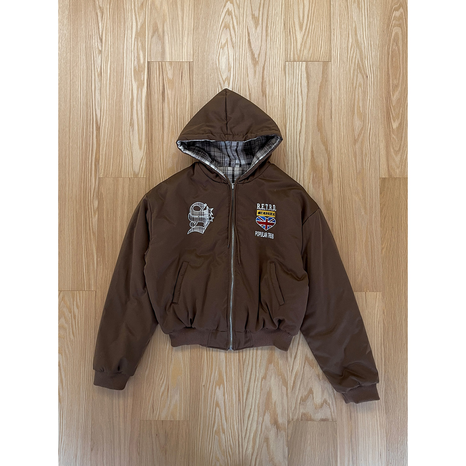 19studio WAYNEPRINCE 两面穿连帽外套