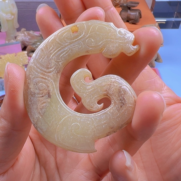 和田玉（糖玉）未镶嵌挂件桂