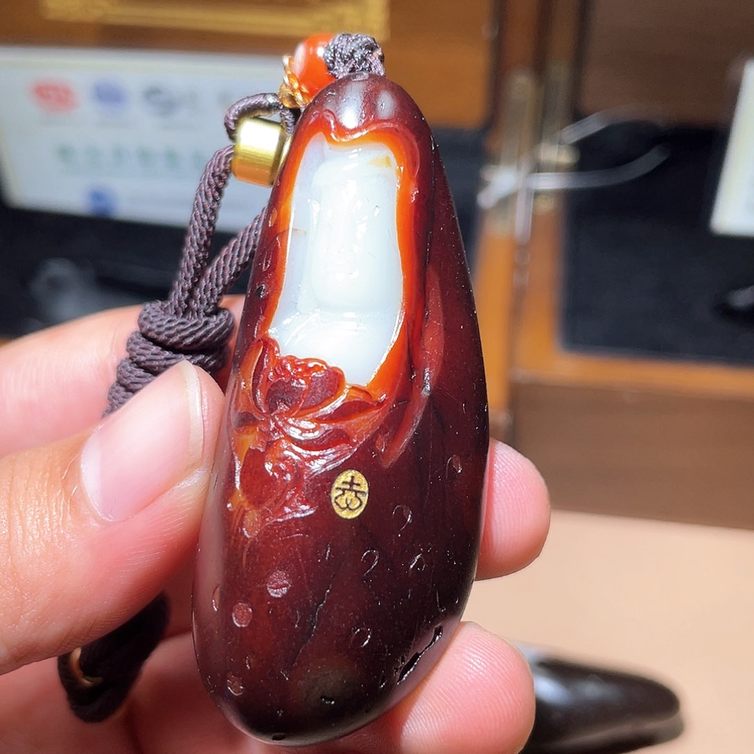 和田玉颈饰未镶嵌A7 