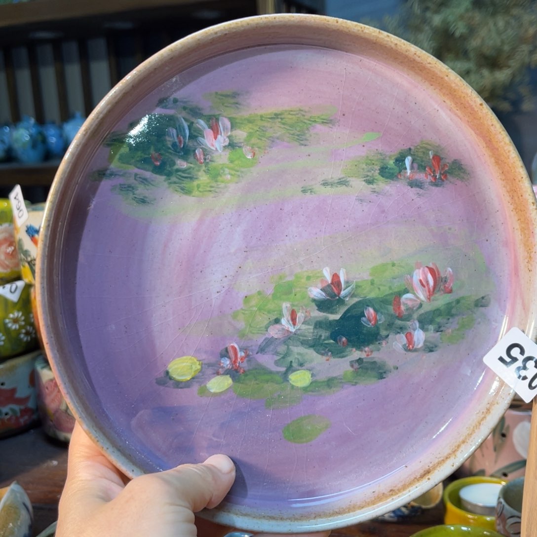 杯素浅陶瓷手工手绘