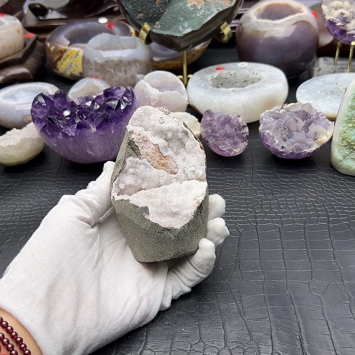 水晶珠宝半成品未镶嵌