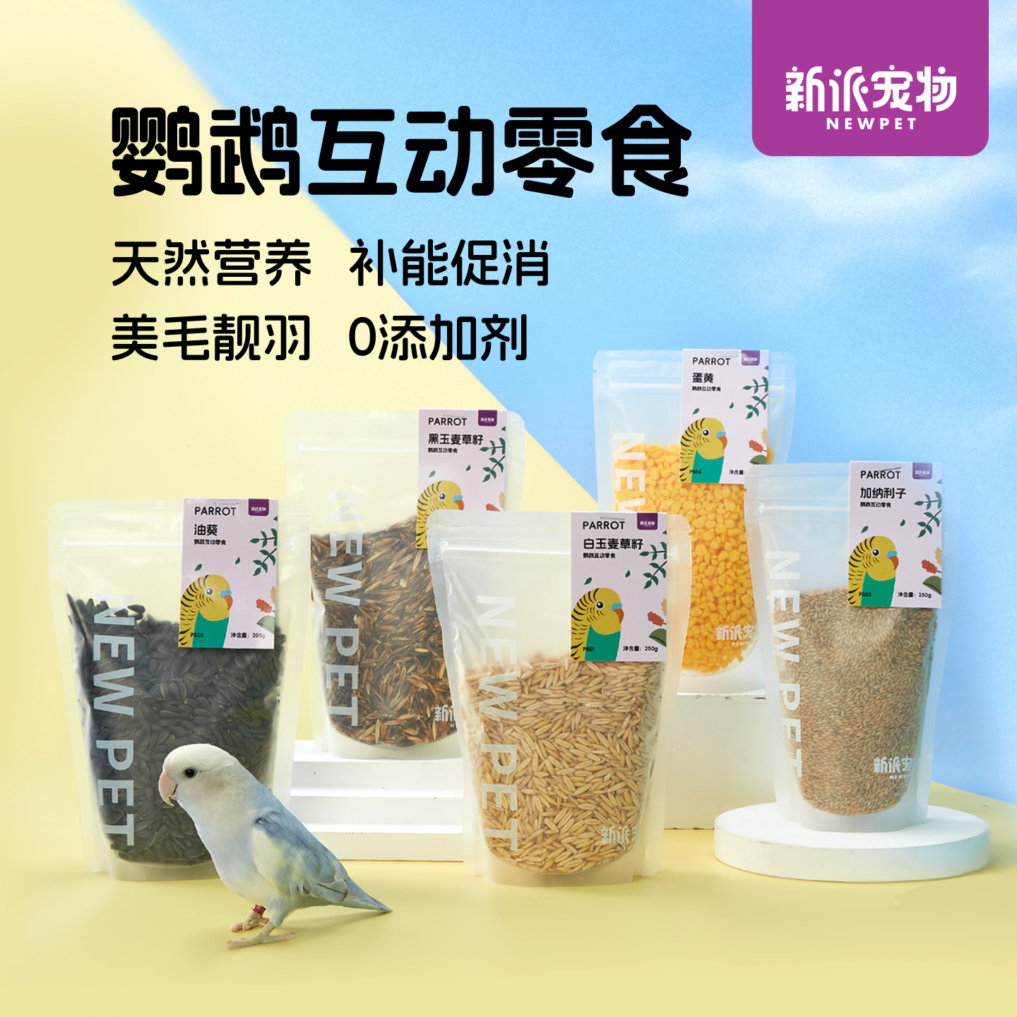 新派宠物鹦鹉互动松果球啃咬球玄凤牡丹虎皮磨喙防抑郁鹦鹉食粮