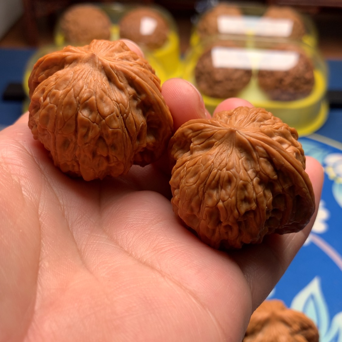 【闪购商品】文玩核桃吊坠磨盘39