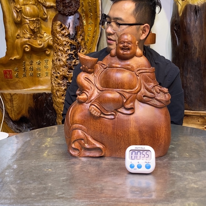 闹***心木花梨木高度32厘米