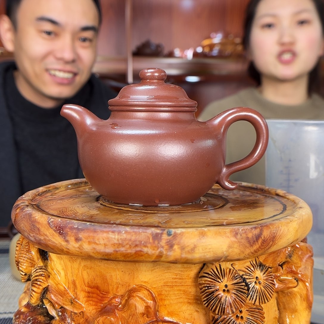 紫砂茶壶一壶李紫砂320c c