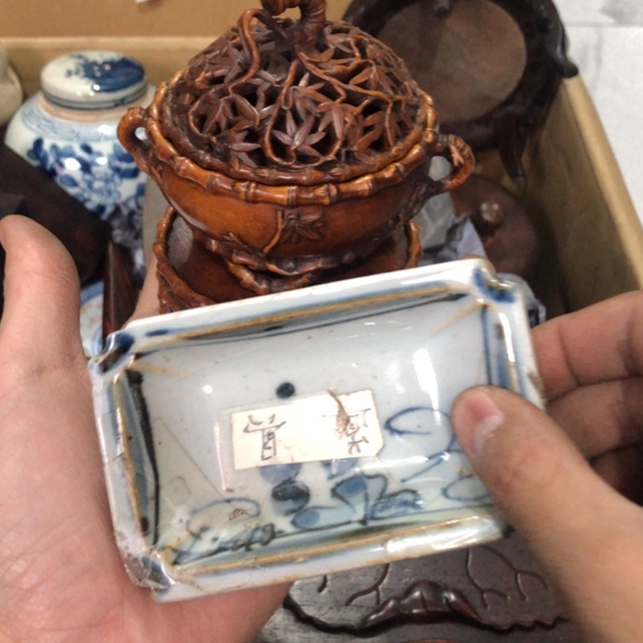 陶瓷孤品单件车里拍