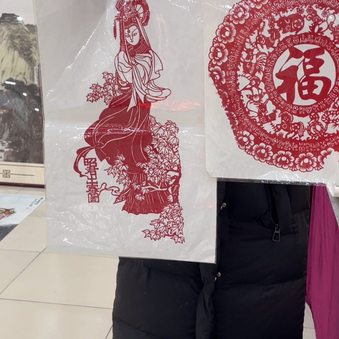 国画纯手绘的山水花鸟