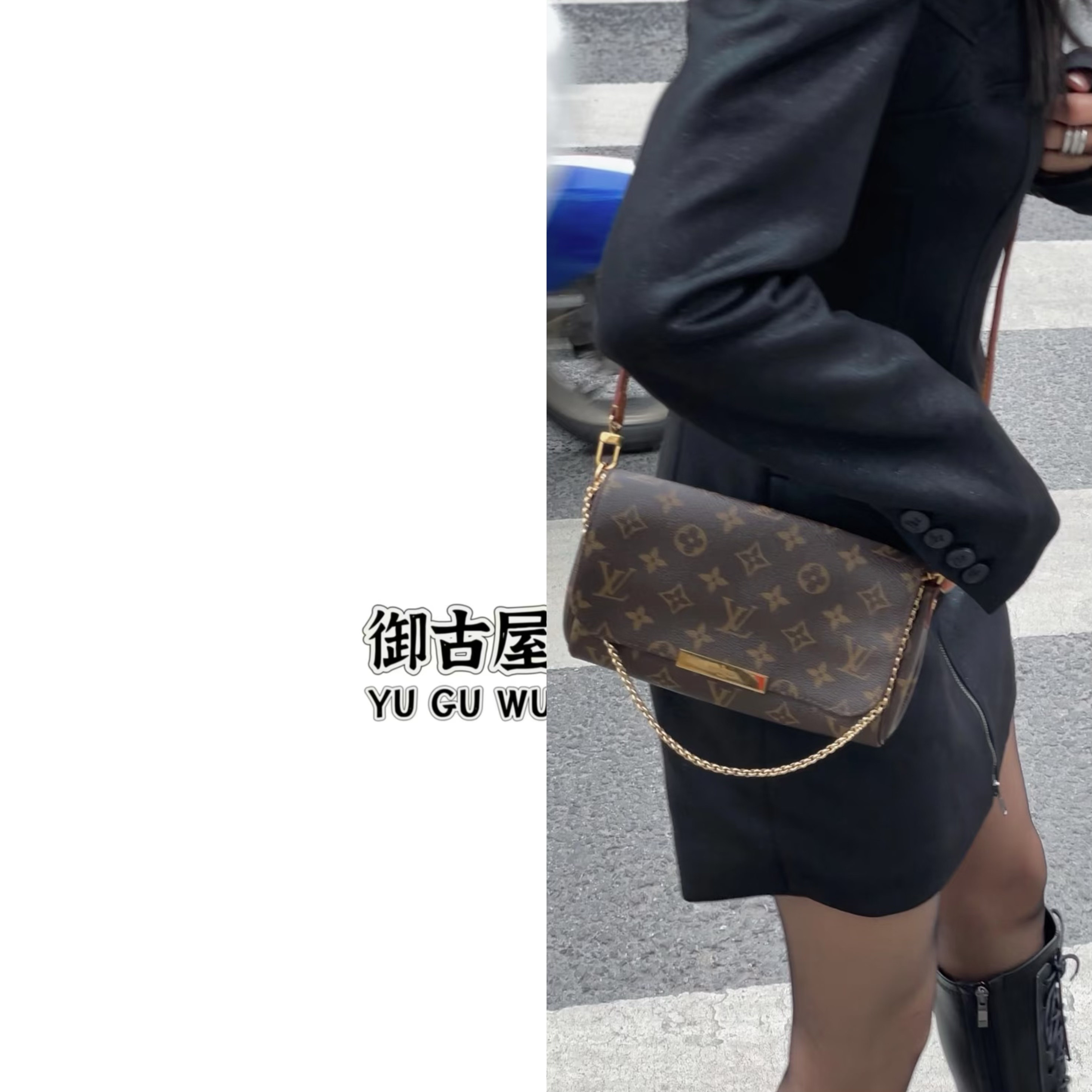 95新 LouisVuitton/路易威登 御古屋/75169/小号挚爱斜挎包 15年