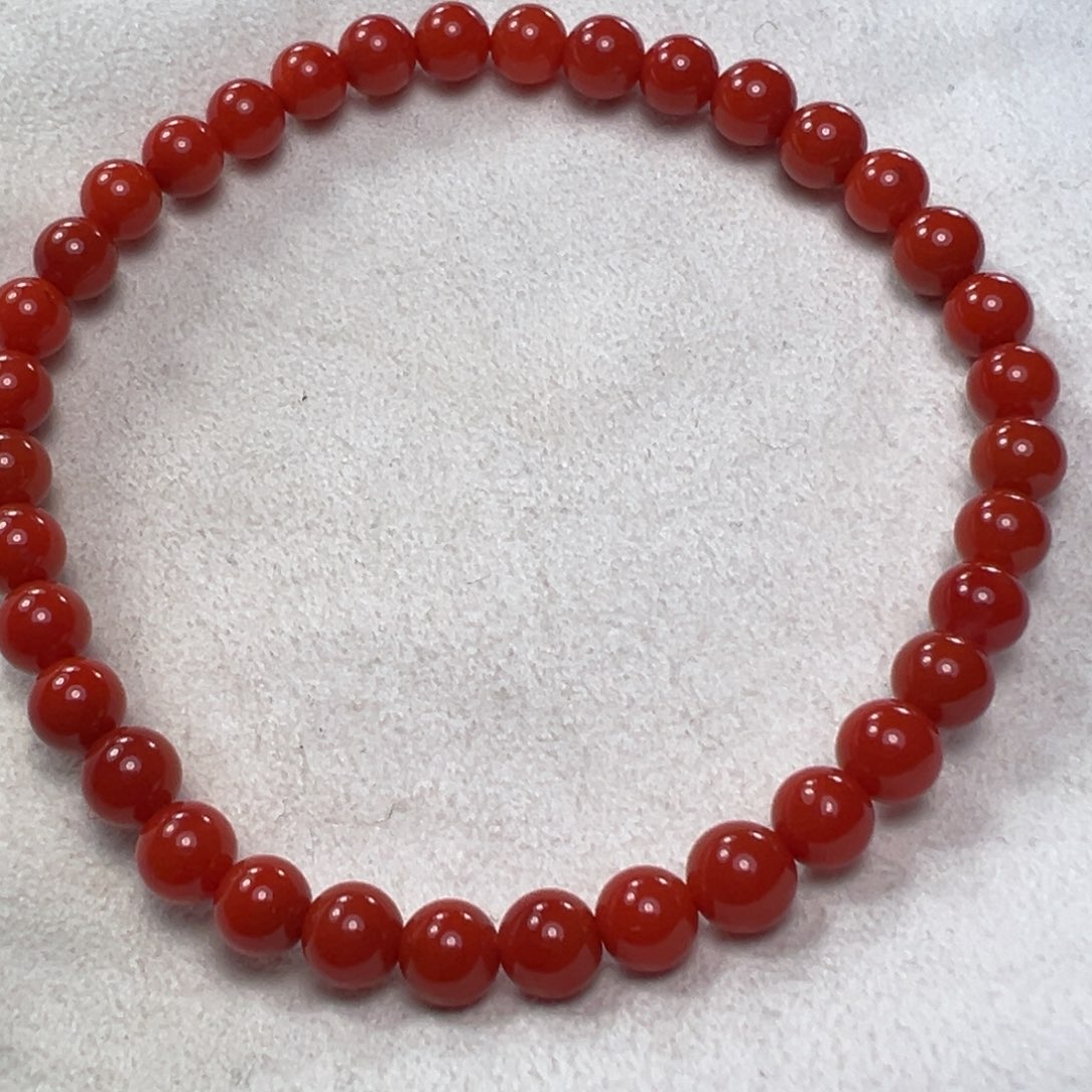南红玛瑙手串未镶嵌