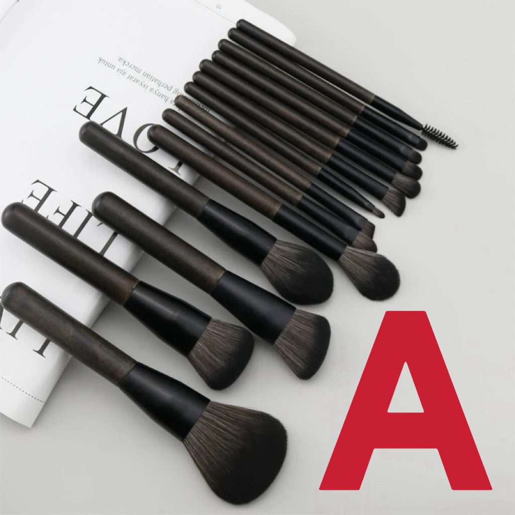 口红化妆刷套装护肤刷散粉眼影腮红粉底刷子全套工具