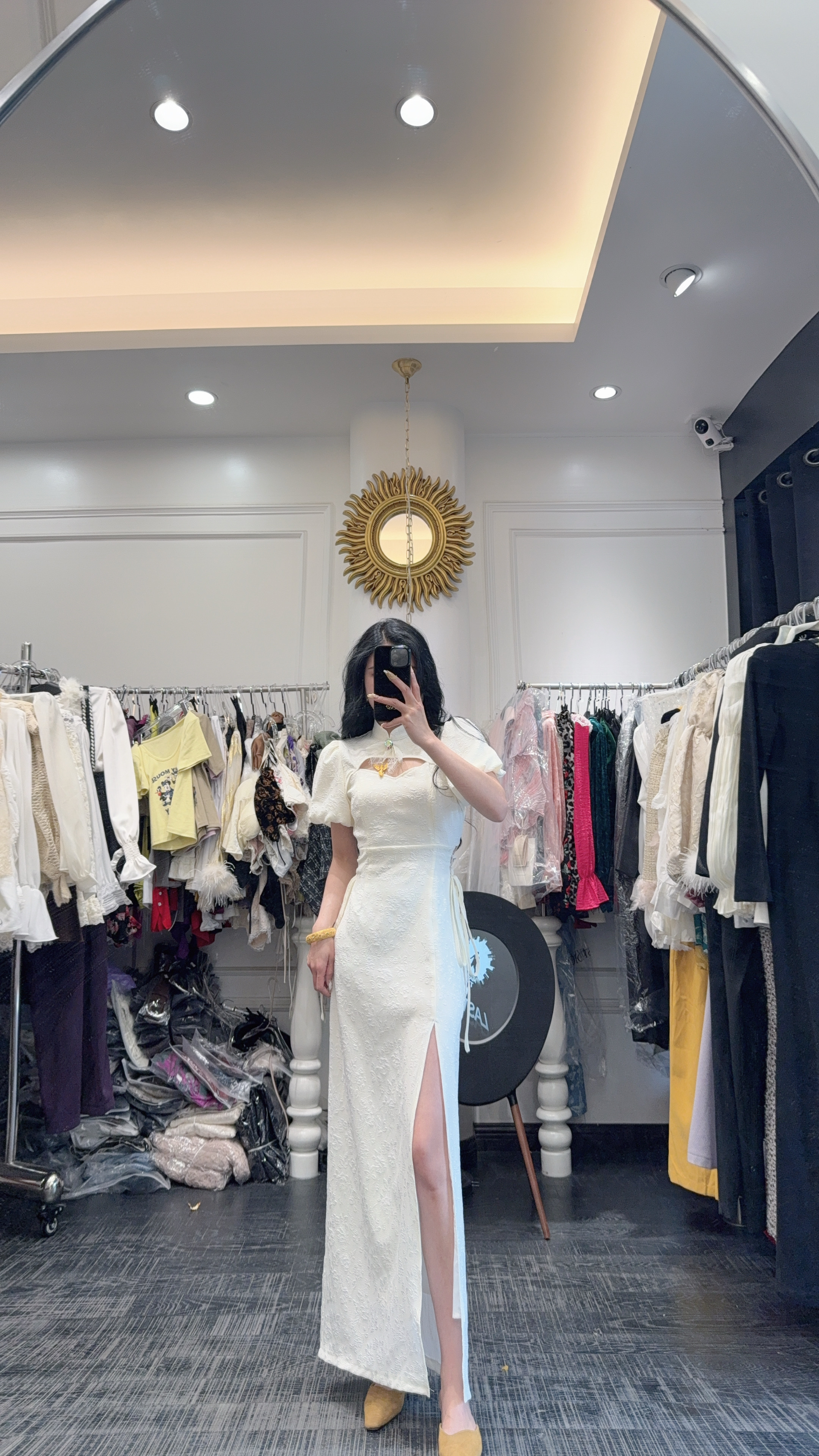 大气元（连衣裙设计款）漏腰小设计性感连衣裙