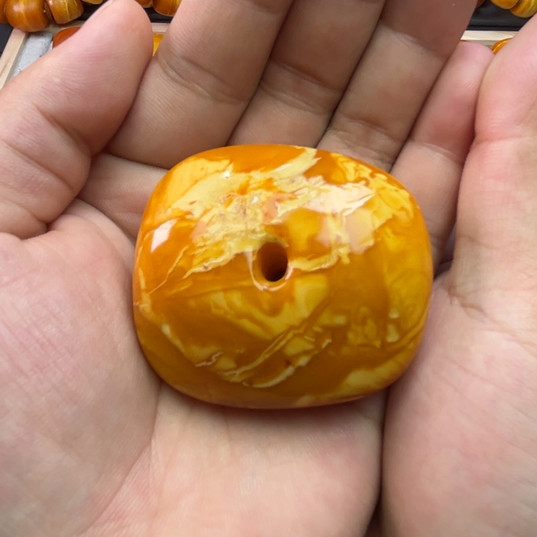 琥珀吊坠(不含链)未镶嵌