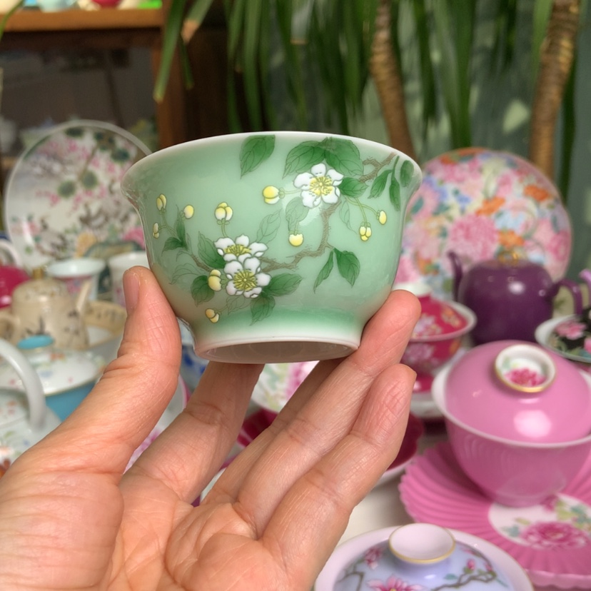 【闪购商品】梨花如是主人杯手工制作