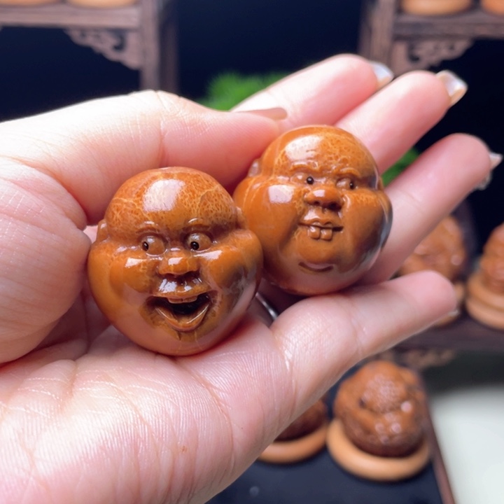 吊坠橄榄核呆呆手球