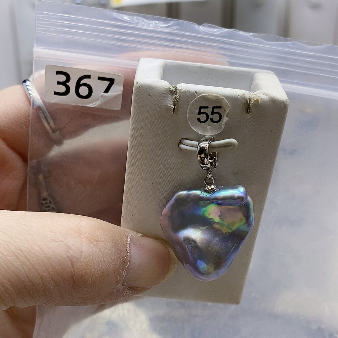 颈饰合金淡水珍珠