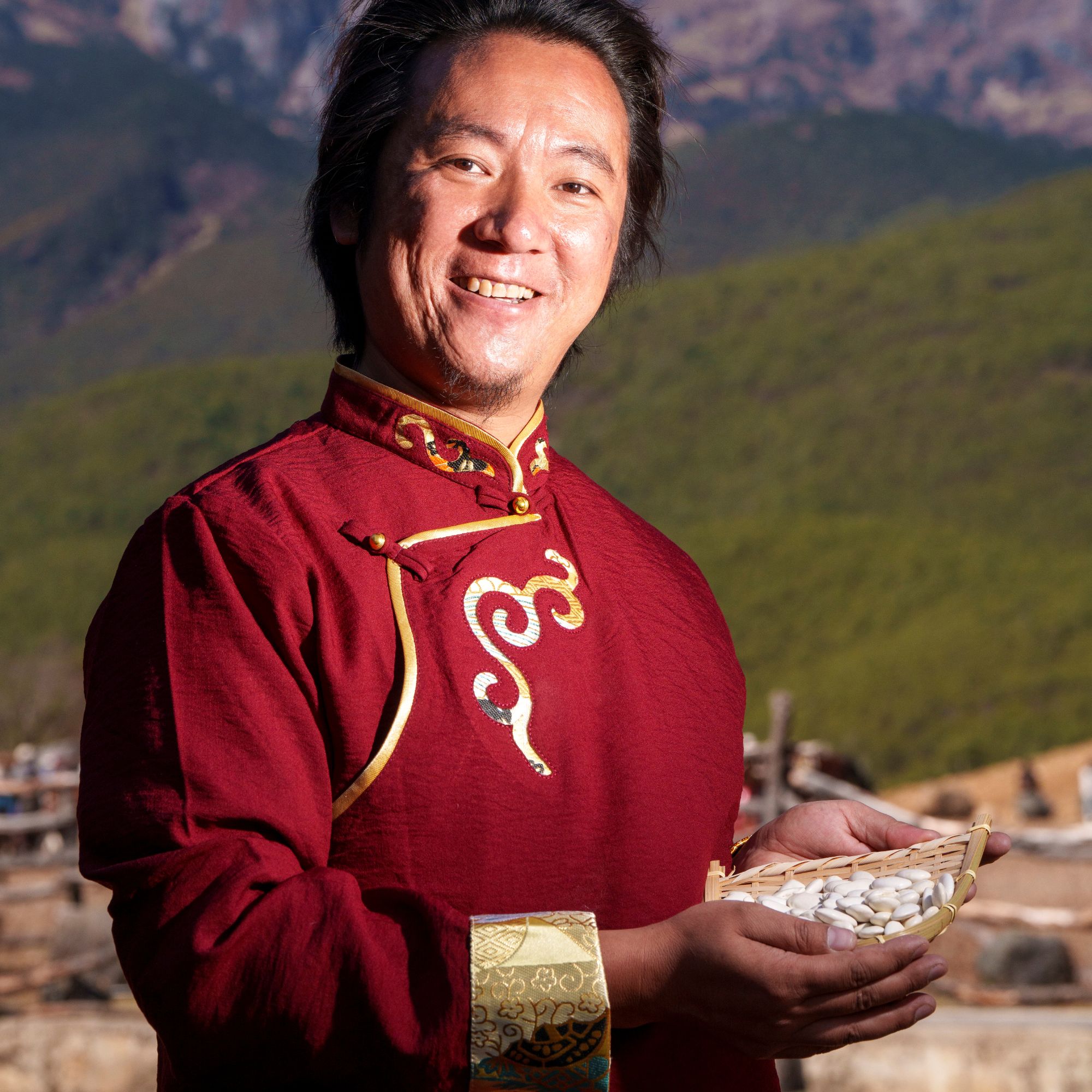 高原白芸豆 自然晾干大白豆