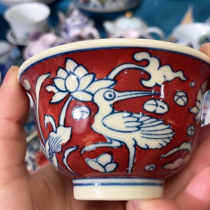 景德镇陶瓷主人杯12233