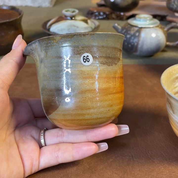 幸****酪景德镇柴烧公道杯66