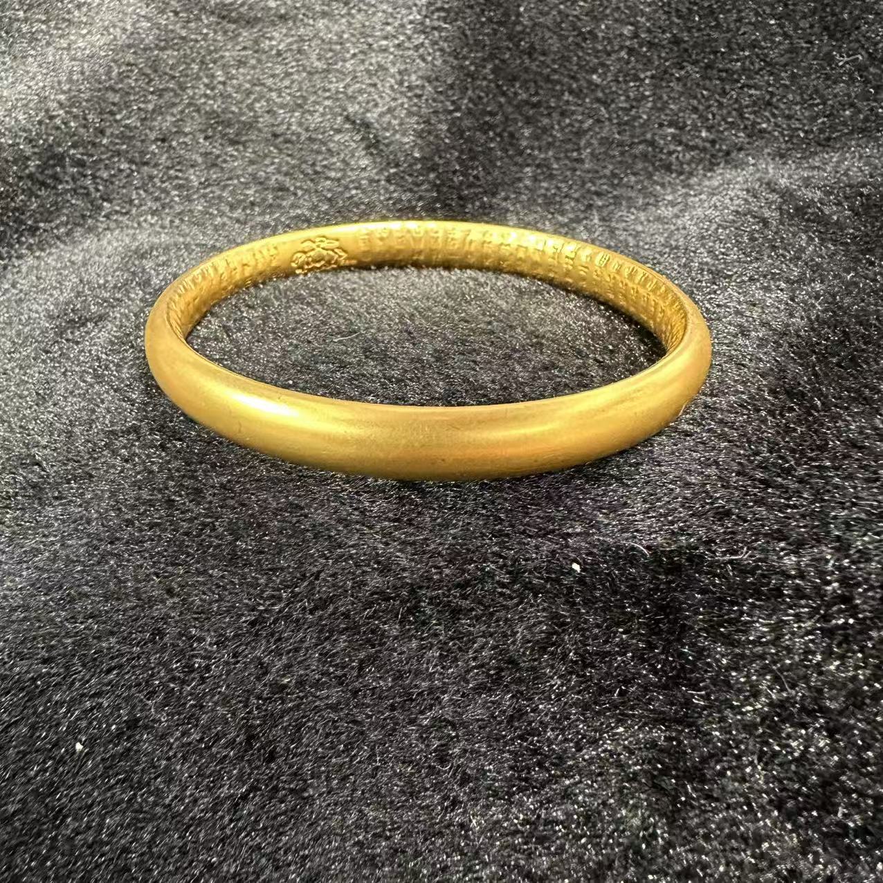 【金缘补贴专享】莲花泥鳅背轮胎镯可DIY随意搭配
