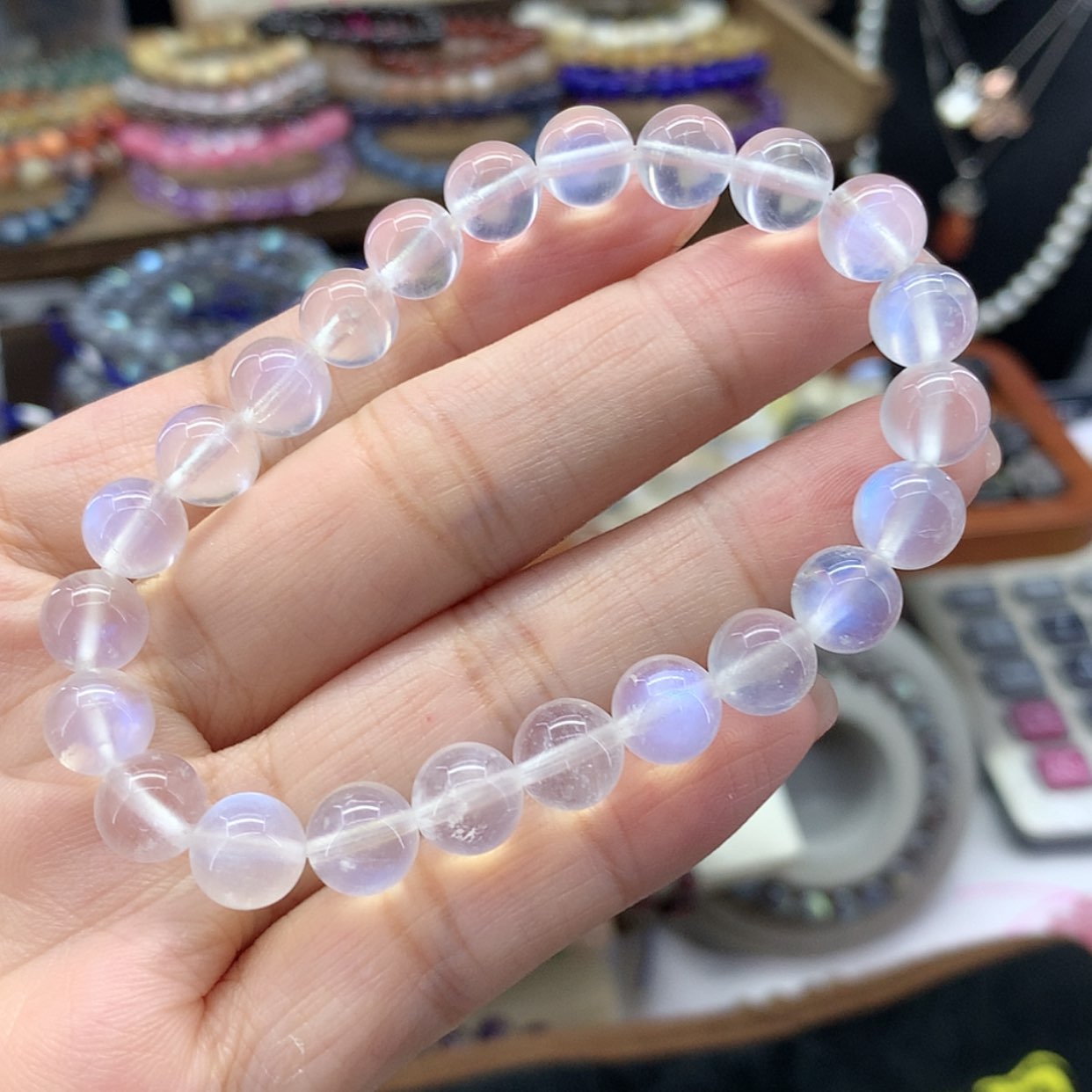 【闪购商品】手串未镶嵌长石逍**人手串